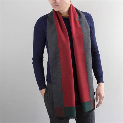Mens Monogrammed Cashmere Scarves | semashow.com