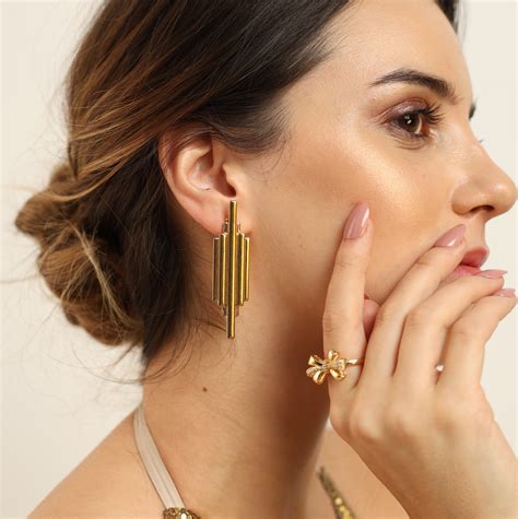 Tubular Clip Pipe Earrings – Jzee Jewellery