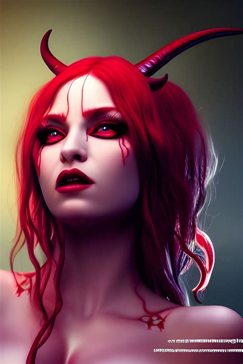 Bloody Succubus - AI Generated Artwork - NightCafe Creator