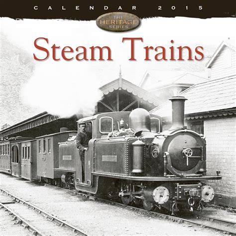 Steam Trains wall calendar 2015 (Art calendar) : Amazon.in: Books