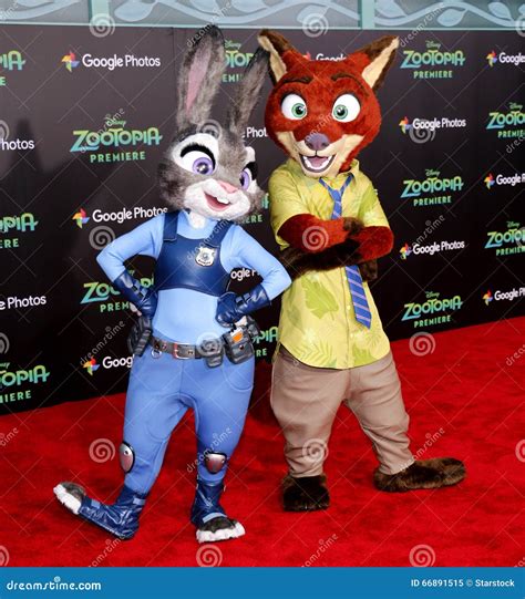 Nick Wilde and Judy Hopps editorial image. Image of artist - 66891515