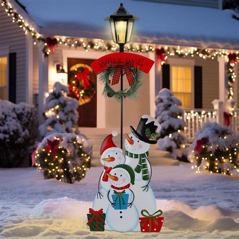 Amazon.com : Juegoal Christmas Outdoor Decorations, 52 Inch Solar Xmas ...