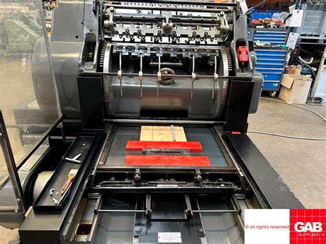 Image result for Heidelberg Machine