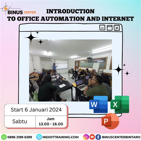 Introduction to Office Automation and Internet - Binus Center Bintaro - BINUS CENTER