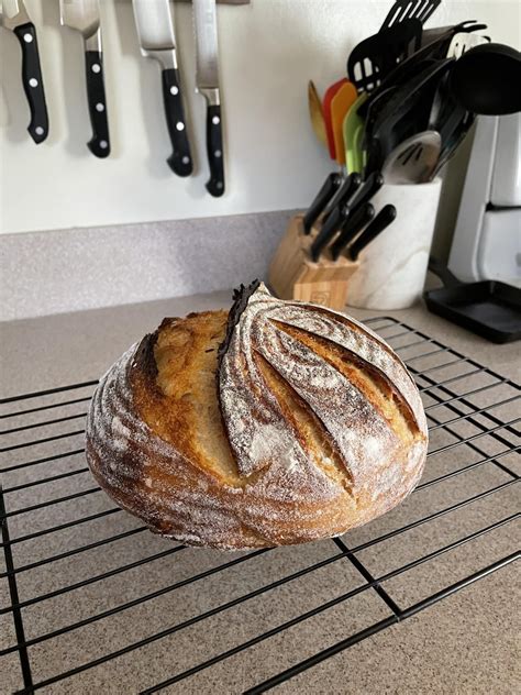 1st sourdough loaf vs 7th sourdough loaf - Dining and Cooking