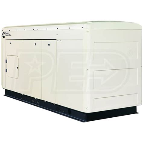 Cummins C50D6 - 50kW Automatic Standby Diesel Generator w/ Fuel Tank ...