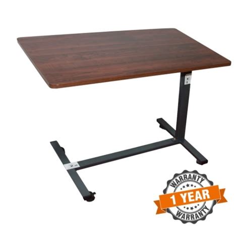 Adjustable Tiltable over Bed/Food/Medical Table : Wheelchair India @2999