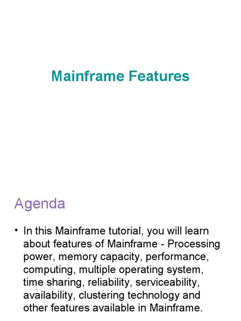 Image result for Features of a Mainframe Computer