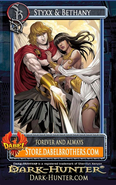 Styxx and Bethany | Dark hunter, Sherrilyn kenyon dark hunter, Dark ...