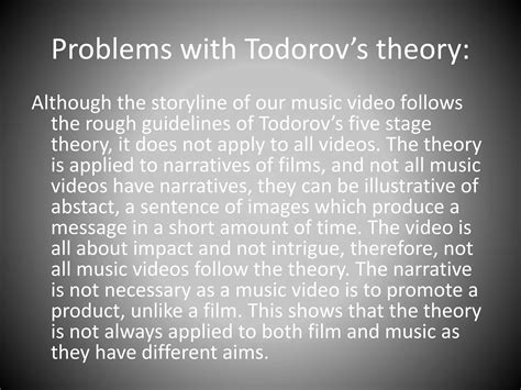 What is the storyline : todorov | PPTX