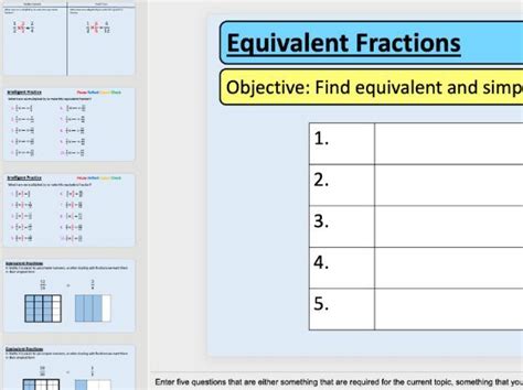 Image result for Equivalent Fraction Simple Steps