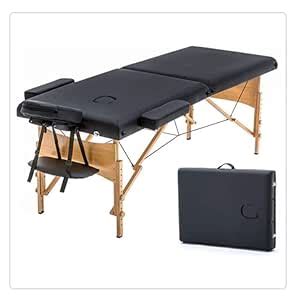 ACi Memory Foam Foldable Massage Table More Thicker & Wider Portable ...