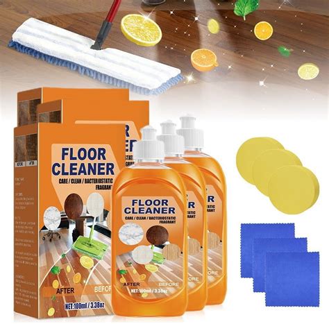 Mintiml Floor Cleaner Powerful Decontamination, Multi-purpose Floor ...