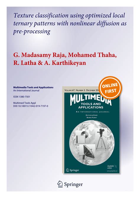 Multimedia Tools and Applications 的图像结果