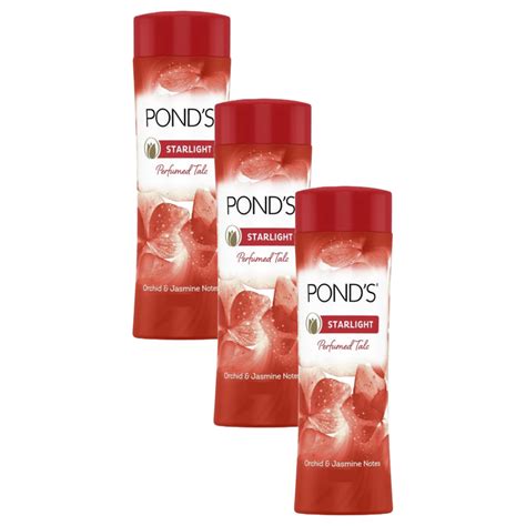 Ponds Starlight Orchid & Jasmine Notes Talc 30g Pack of 3 – KartWalk
