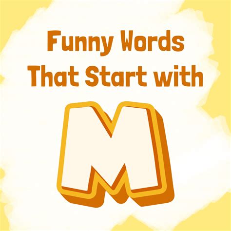 Funny Things That Start With M at Jenny Collier blog