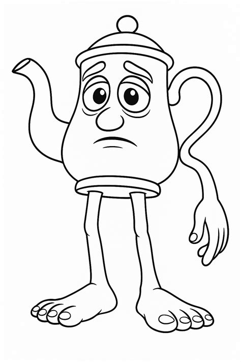 Coloriage de Ta Ta Ta Ta Sahur par Italian Brainrot