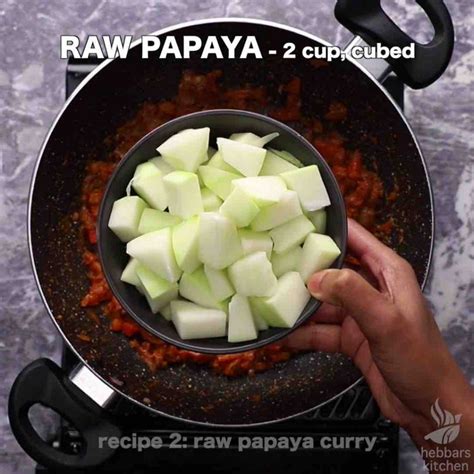 पपीता रेसिपी | papaya recipes in hindi | हरी पपीता सलाद | पपीता करी