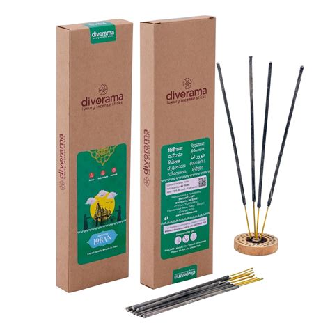 DivoRama Loban Luxury Incense Sticks Agarbatti-100% Indian Natural ...