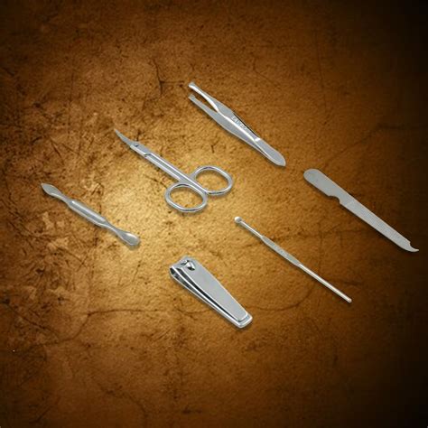 Buy Stainless Steel Nail Clippers Kit - 6pcs | DeoDap