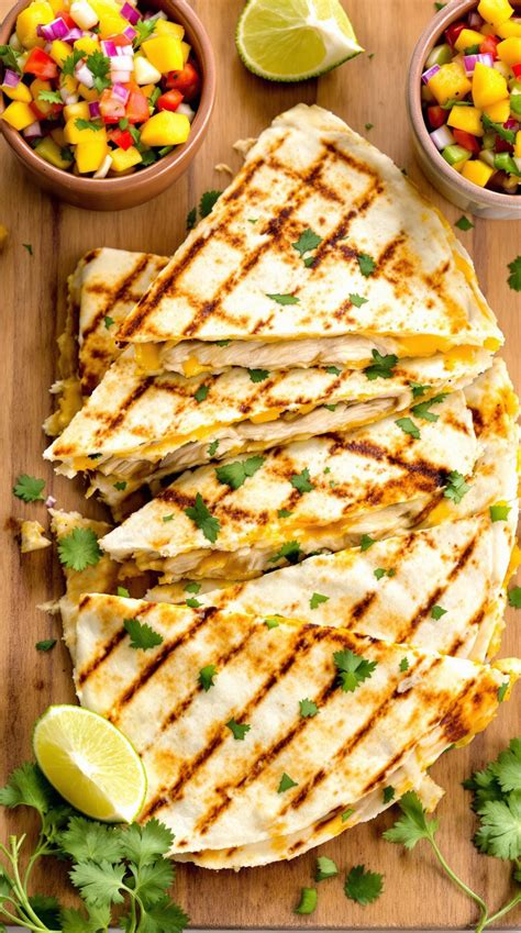 Grilled Chicken Quesadilla Recipe - All Good Recipes