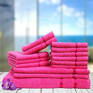 Story@Home Cotton Towel Set of 13 | Hand Towel | Face Towel | Bath ...