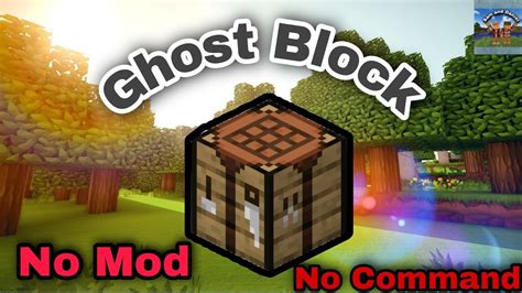Image result for How to Make a Ghost Block in Minecraft Java