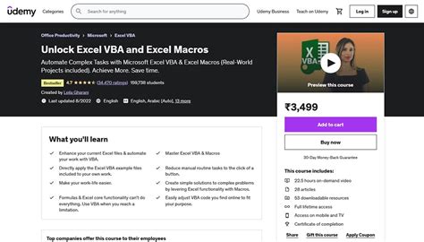 Image result for Free Excel VBA Course Function