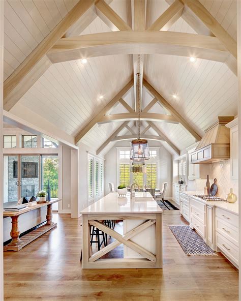 Kitchen Vaulted Ceiling Design Cathedral Ceiling Kitchen Home Design ...