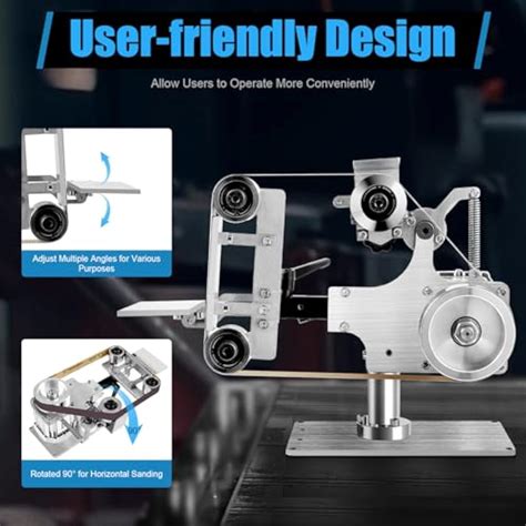 TuBaSaki Mini Belt Sander 30” x 1” Electric Bench Grinder India | Ubuy