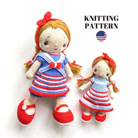 Knitted Toy Doll Patterns 的图像结果