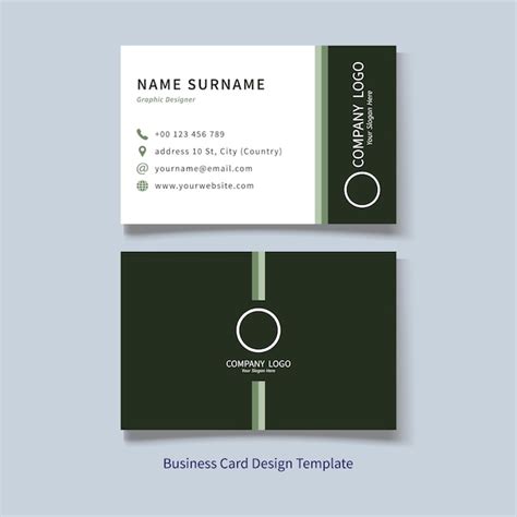 Business Card Design Sample Vector 的图像结果