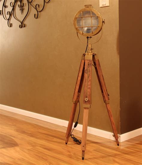 Marine Tripod Floor Lamps: Marine / Nautical Tripod Floor Lamps