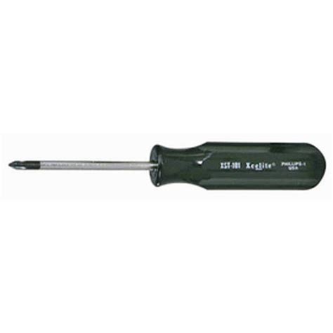Xcelite XST101 Phillips Screwdriver, Super Tru-Tip Style, #1 x 3 ...