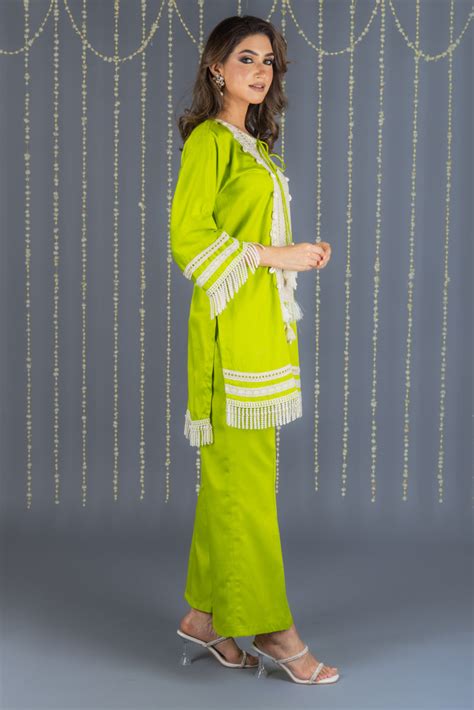 Sabz Green Kurta Set – Chakkraa