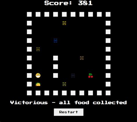 Pacman JavaScript Code 的图像结果