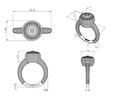 Order GLAMIRA Ring Vernia in Round cut 0.03 Carat 14ct Yellow Gold Lab ...
