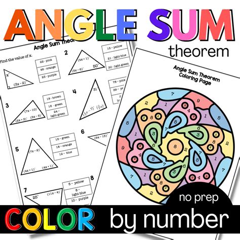Triangle Angle Sum Theorem Geometry 的图像结果