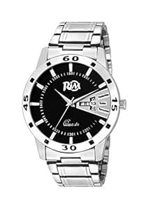 RIOM Analog Black Dial Men's Watch - Riom-M-6 : Amazon.in: Fashion