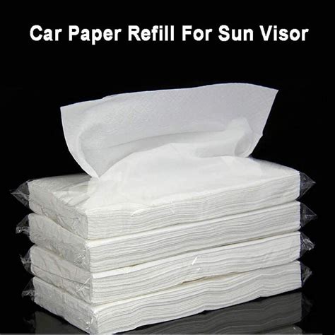 Buy Cartisen Car Tissue Refills,Facial Napkin Refills for Car Visor ...