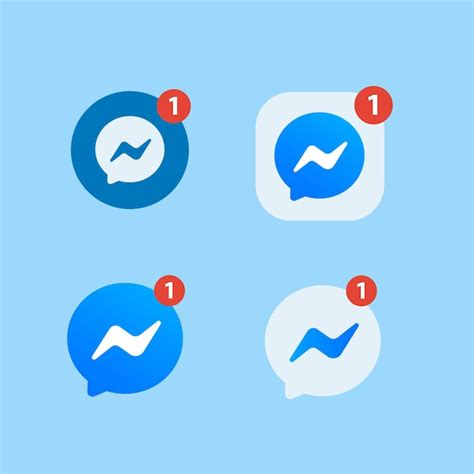 Image result for Icon for Facebook Messenger Notification