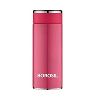 Borosil Vacuum Insulated Hydra Coffeemate Stainless Steel Travel Mug ...
