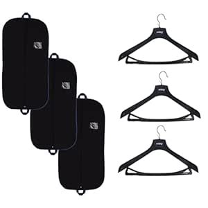 Winberg 3 Pcs Premium Coat Cover with 3 Pcs Hanger combo Pack CH03 ...