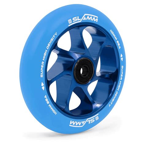 Slamm Team Scooter Wheel 110mm, Blue/Blue – Rampworx Shop