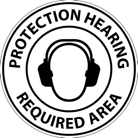Image result for Hearing Protection Signage