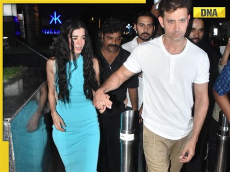 Watch: Hrithik Roshan, Saba Azad step out for dinner with his sons ...