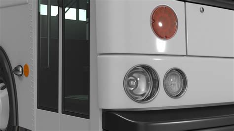 3D model Thomas Saf T Liner Prison Transport Bus Simple Interior | 3D ...