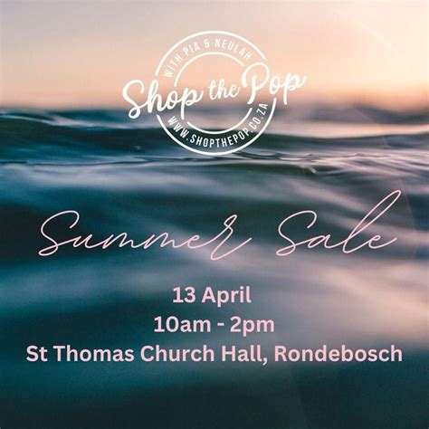 Summer Sale - Cape Town , Rondebosch, Cape Town, 13 April 2024 | AllEvents