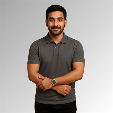 Clean Cut Grey Men's Polo – Mr.Perfect
