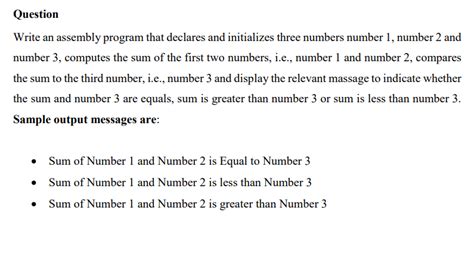 Assembly Language Program to Add Three Numbers 的图像结果